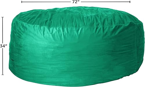 Miniatura 275 de Sofa Sack - Sillón puff de 5 pies, color carbón, solo funda Carbón - Solo funda,Lima - Solo funda,Mandarina - Solo funda,Aqua Marine - Solo