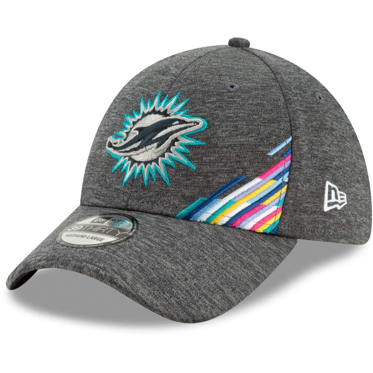 New Era 39Thirty Cap - Crucial Catch Miami Dolphins - M/L