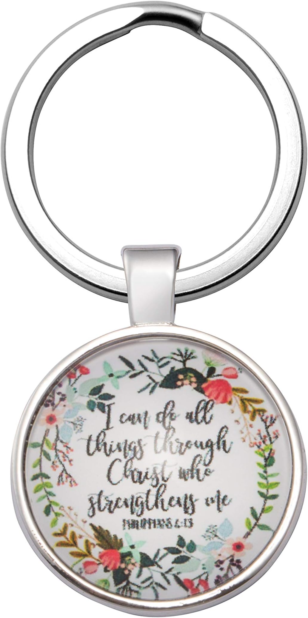 Memgift๐๐ก๐ซ๐ข๐ฌ๐ญ๐ข๐๐ง ๐๐๐ฒ๐๐ก๐๐ข๐ง Religious Bible Verse Gift Jewelry for ๐๐จ๐ฆ๐๐ง ๐๐ข๐ซ๐ฅ๐ฌ
