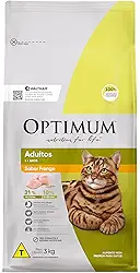 Ração Optimum para Gatos Adultos Sabor Frango 3kg