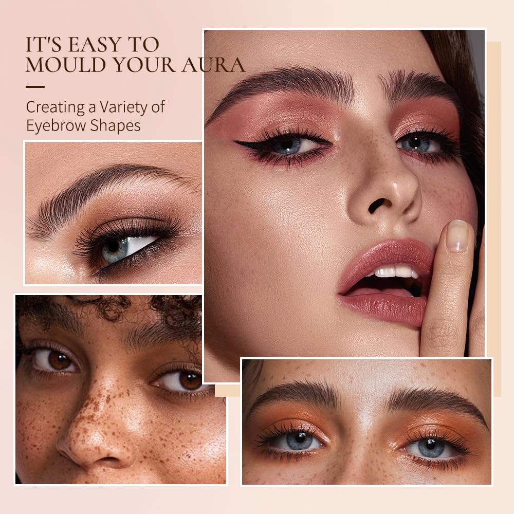 Microblading Eyebrow Pencil, 2026 New Waterproof Magic Eyebrow Pencil for Women with Micro-Fork Tip, 3D Microblading Eye Brow Pen with 4 Tip for Natural Makeup (3 Colors)