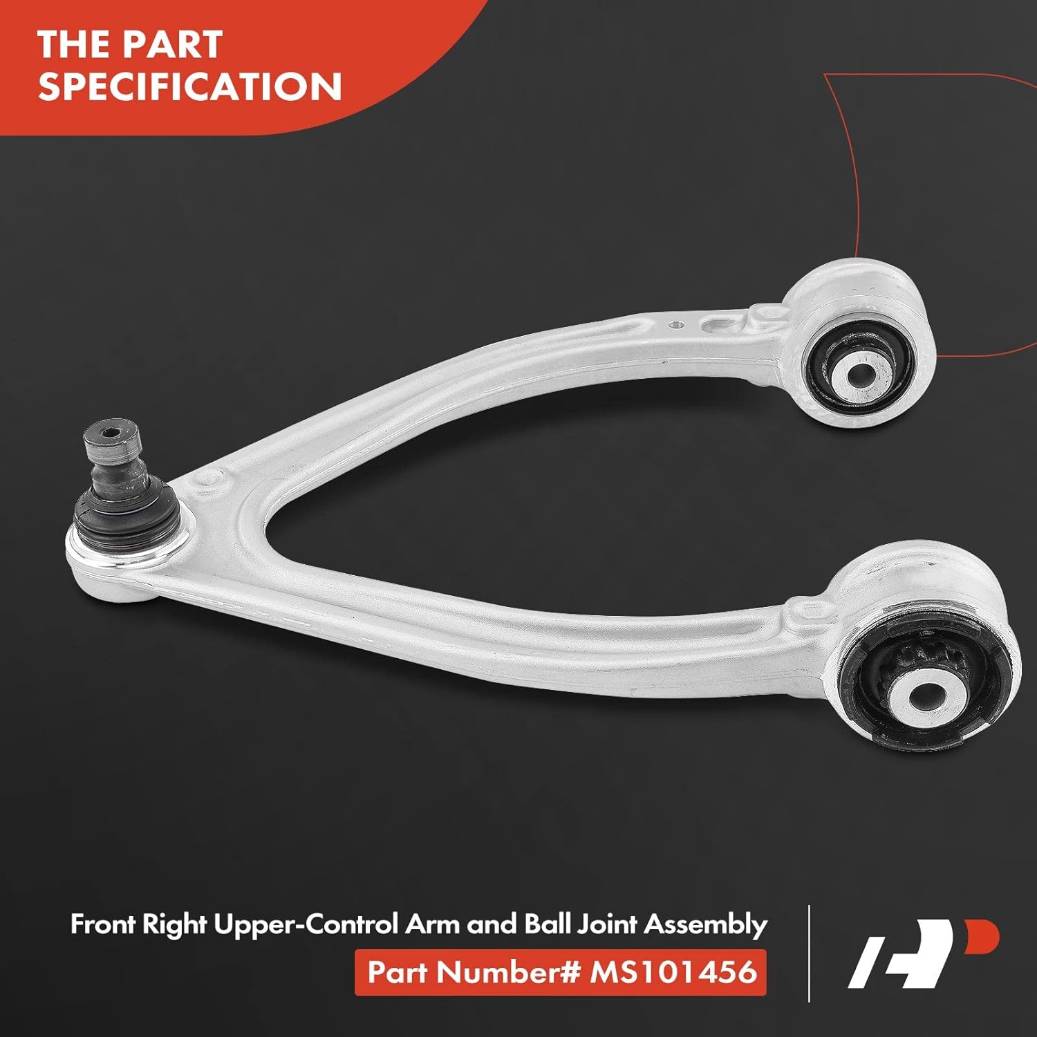 A-Premium 2 x Front Upper Control Arm with Ball Joint Compatible with Mercedes-Benz S400, S400L, S450, S450L, S500, S500L, S550, S550e, S560, S560e, S560L, S600, S600L, Maybach S550 S560 S600 S650