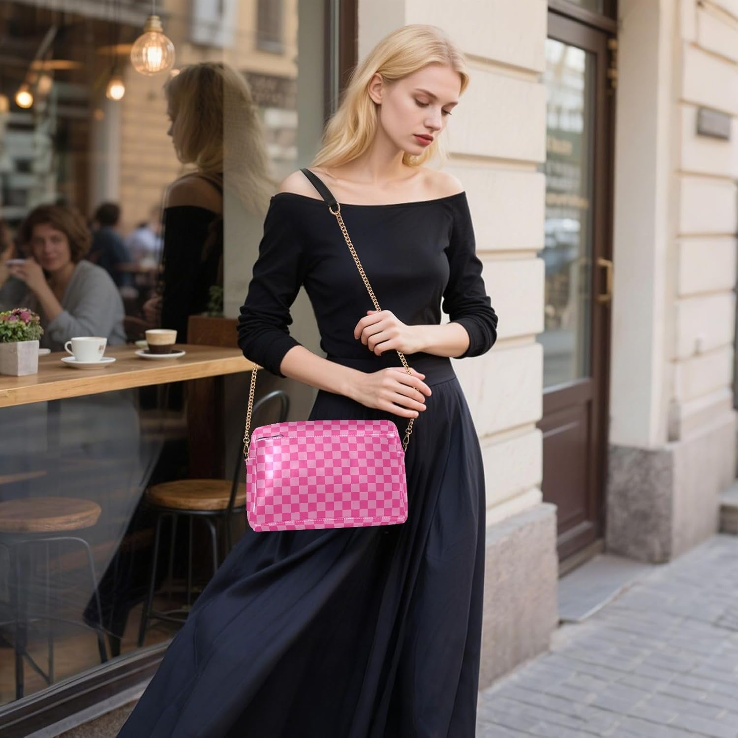 Leopard Crossbody Bags Purses for Women Brown Leather Handbag Shoulder Bag Wallets for Travel