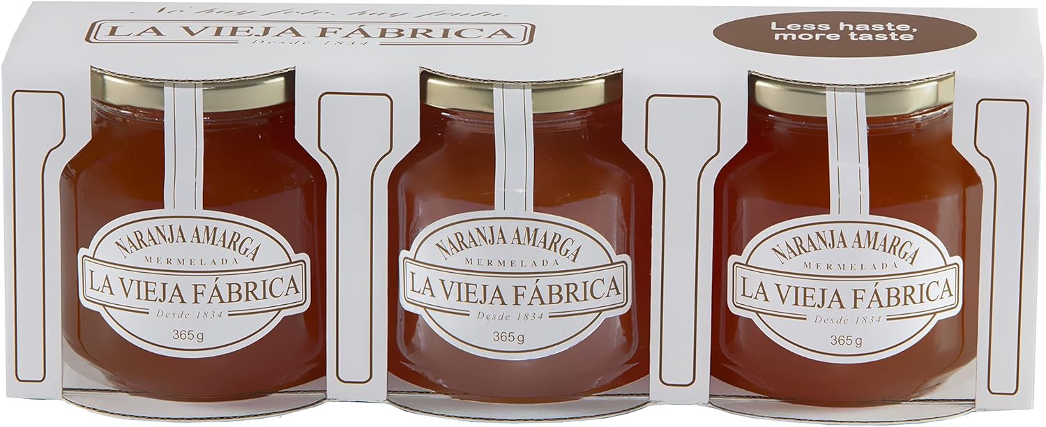 La Vieja Fábrica Mermelada de Naranja Amarga - 3 frascos