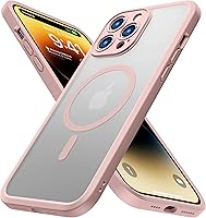 Vista 283 de ImpactStrong Magnetic Guard Designed for iPhone 14 Pro Max Case [Camera Protection] [Military Grade Drop Tested] [Compatible with MagSafe] Slim Black