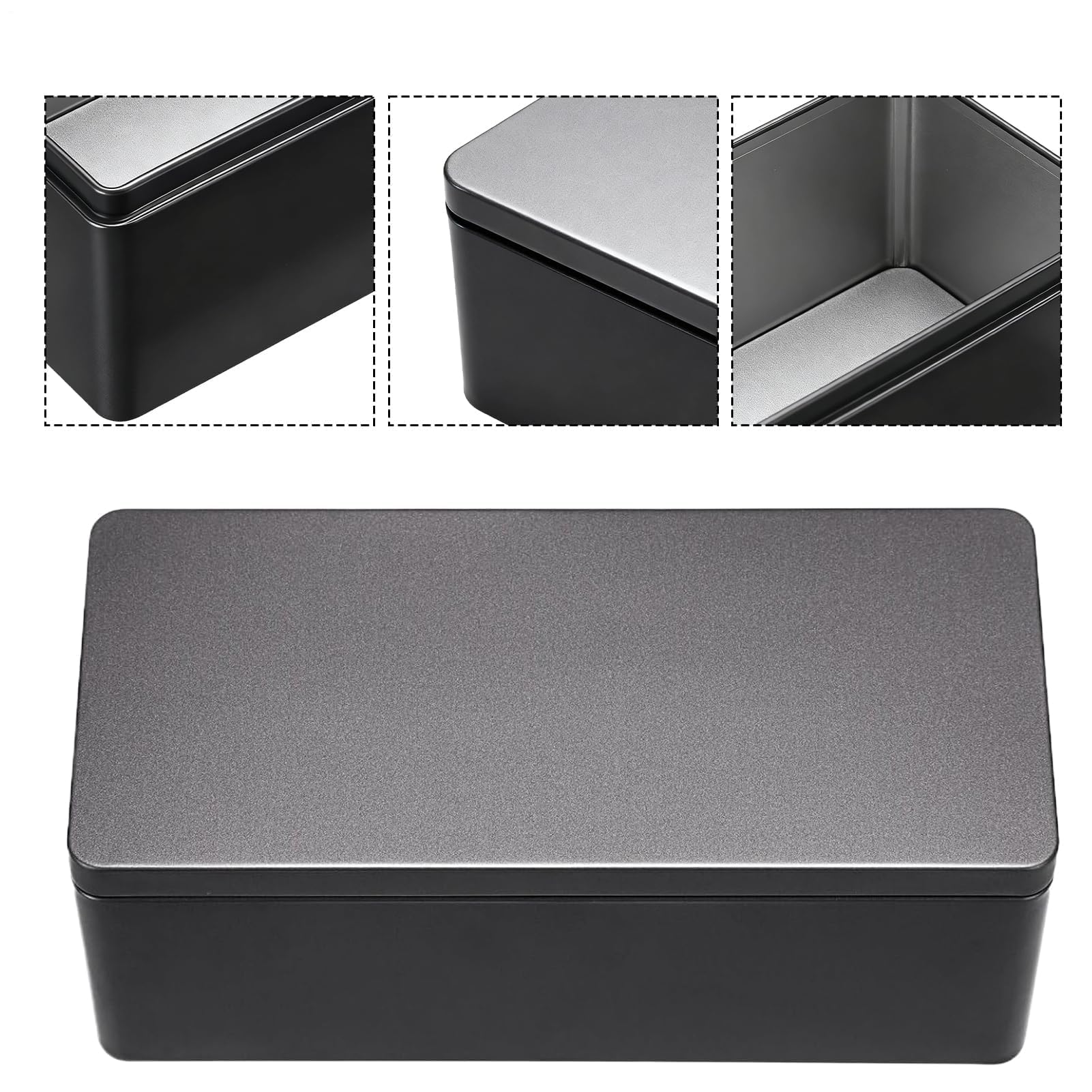 Caja de metal portátil con cerradura para billetes monedas les billetes ideal para oficina escuela hogar y manualidades diseño cacto para un fácil almacenamiento