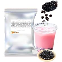 Strawberry Flavored Boba Bubble Tea Powder for Milk Tea Premium Instant Drink Mix - 2.2 LB bag for 40-45 Servings - Just Add Tapioca Pearls by BUBBLE TEA SUPPLY