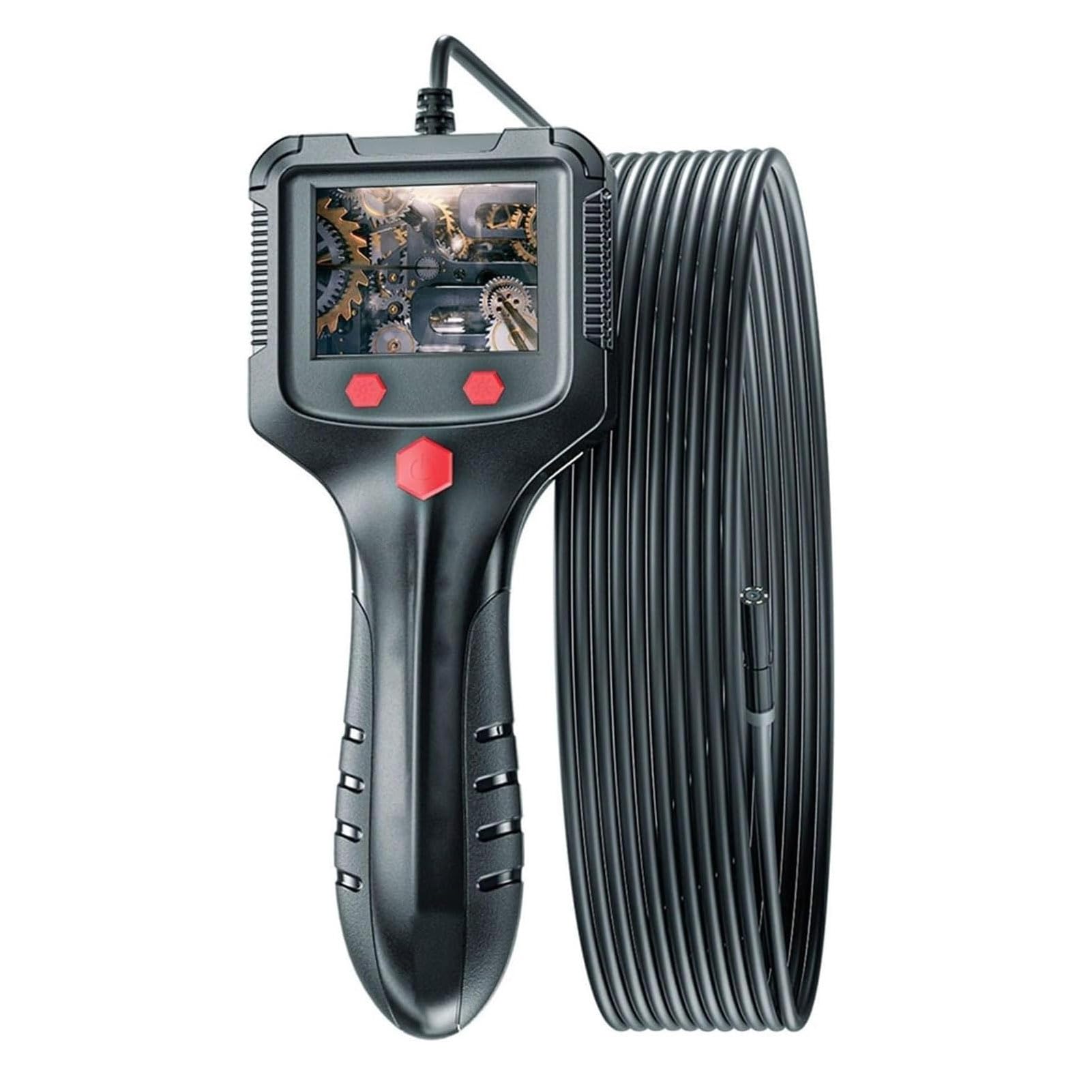 Endoscopio Snake Industriale Telecamera Ispezione Tubi 10M