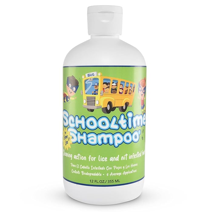 Buy Schooltime Lice and Nit Shampoo for Kids Elimination of Super