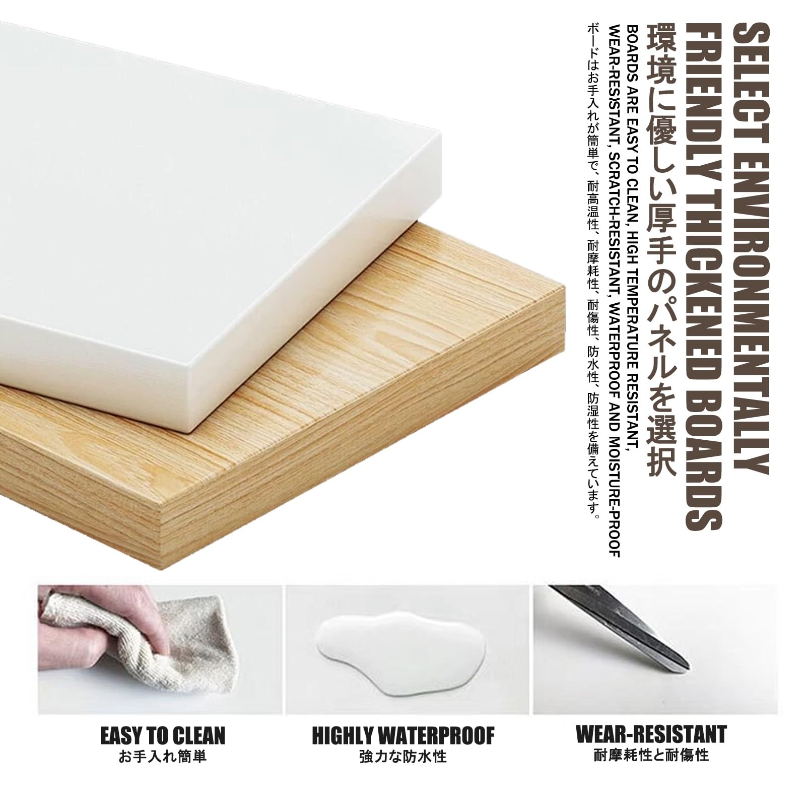 Scrivania moderna da 80 cm con cassetto chiudibile a chiave, elegante bancone da ufficio per saloni, negozi e aziende, reception funzionale con soluzioni di archiviazione