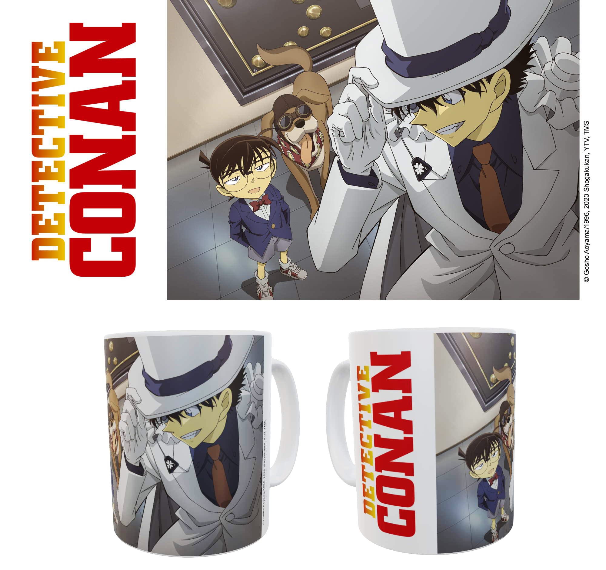 SAKAMI - Detective Conan - Case Closed - Conan & Kaito Kid - Mug 320 ml - Original & Licensed