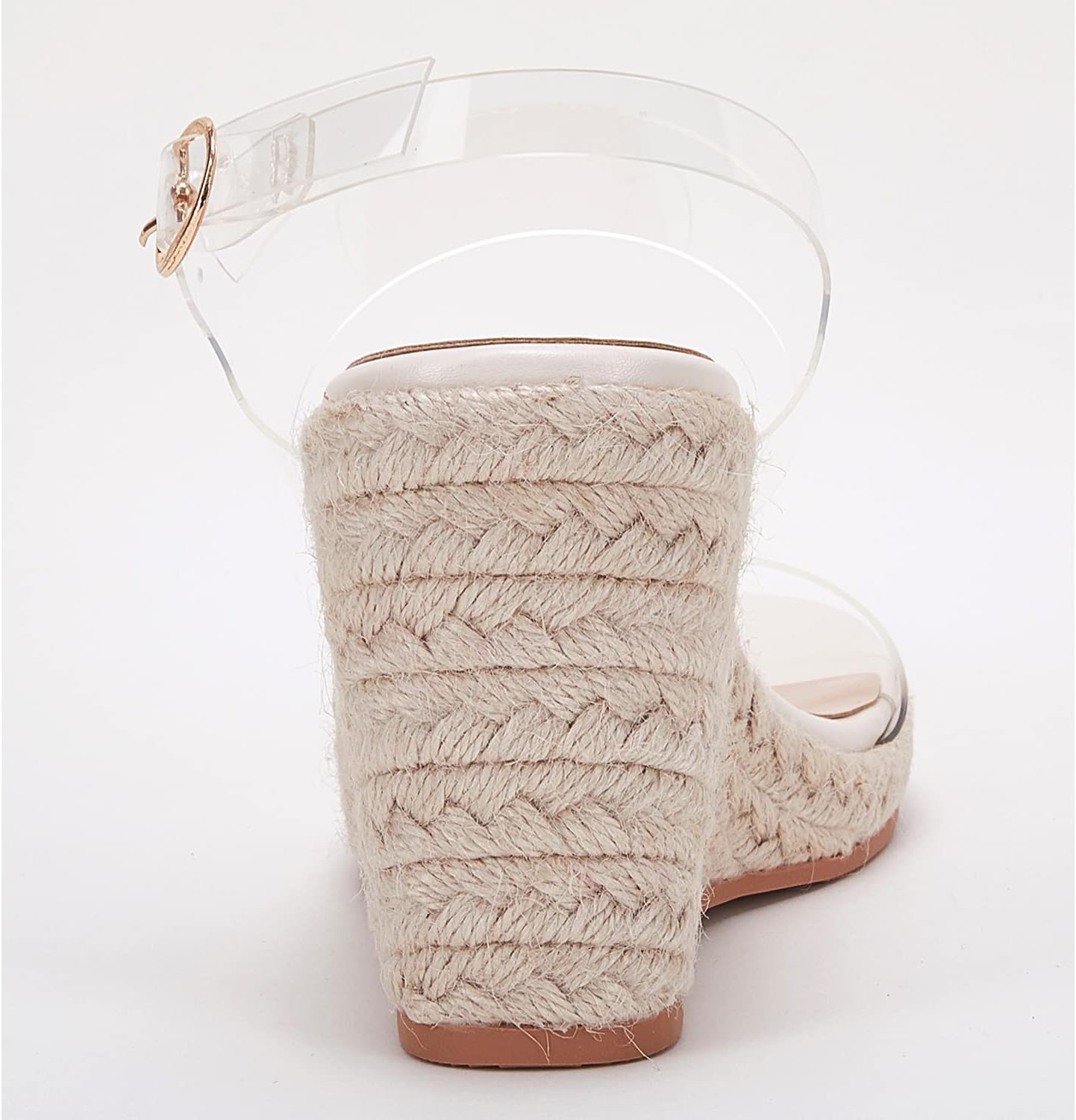 VETASTE Womens Espadrille Wedge Sandals Heels Open Toe Platform High Heeled Ankle Strap Buckle Dress Wedges Shoes - Image 7