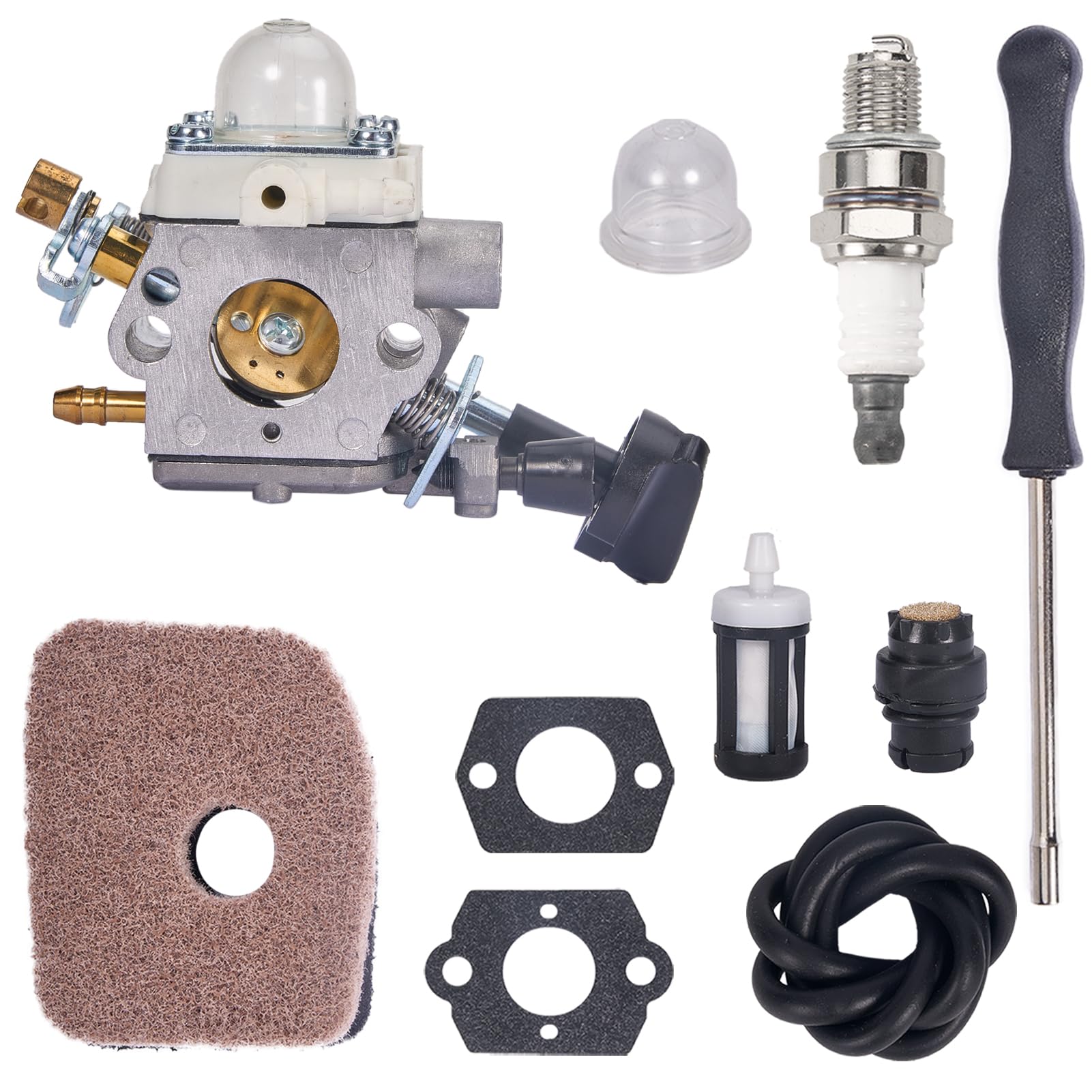 Mikatesi BR200 Carburetor Kit for Stihl BR200 Backpack Blowers Carb replace 4241-120-0625