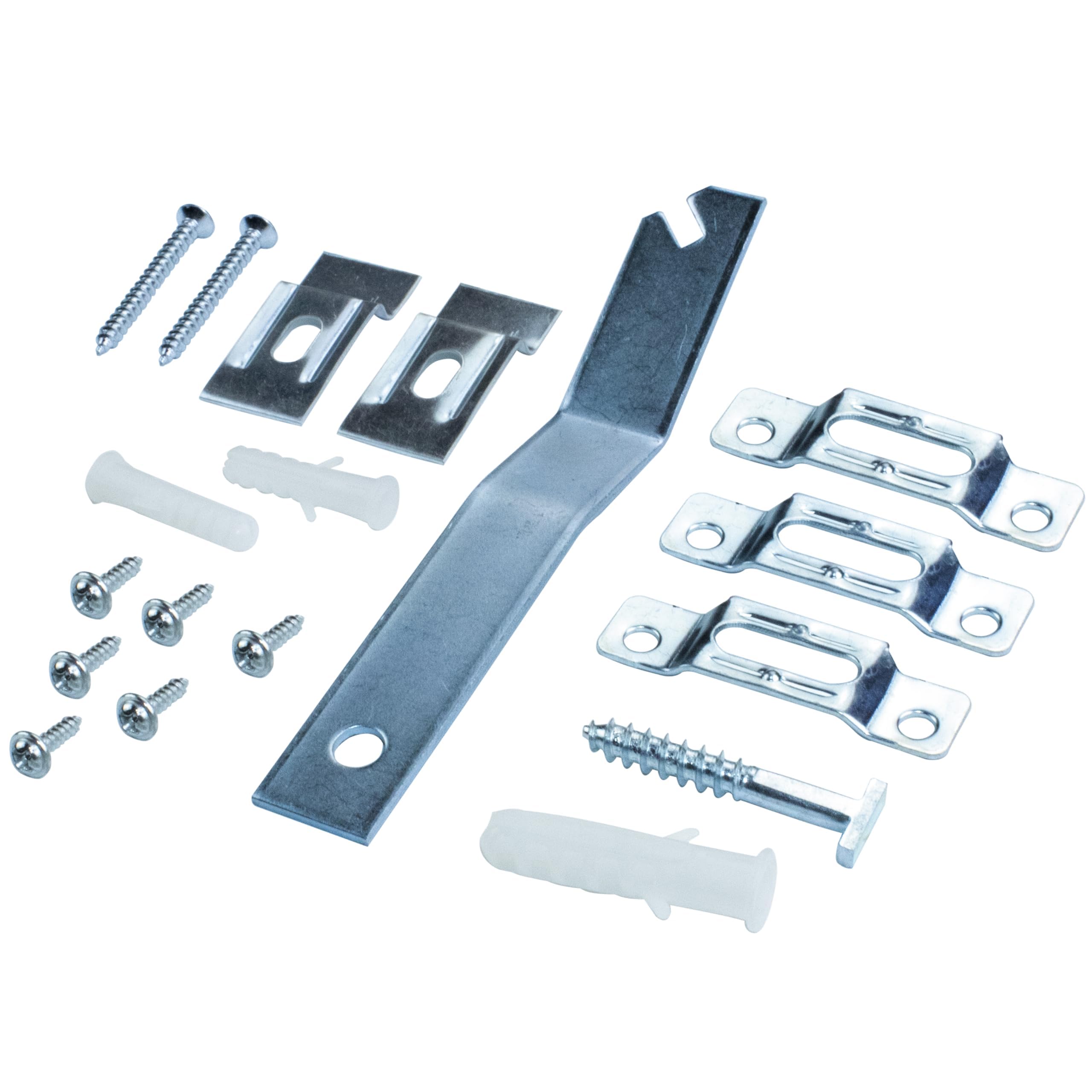 Security Picture Hangers for Art and Signage ,Anti-Theft Frame Locking Picture Hangers and T-Screw Security Plates for Art Galleries, Museums and Corporates (1 Pcs)