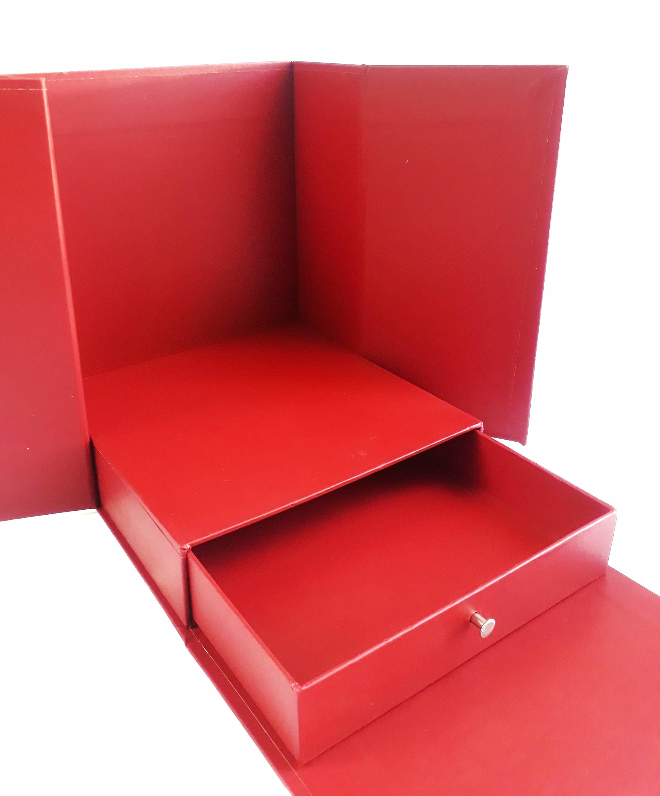Red Cake Box Gift - Showcase Your Treats! -2