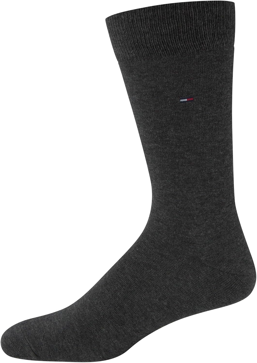 Tommy Hilfiger Men's Reinforced Heel Cotton Dress Socks (4-Pack)