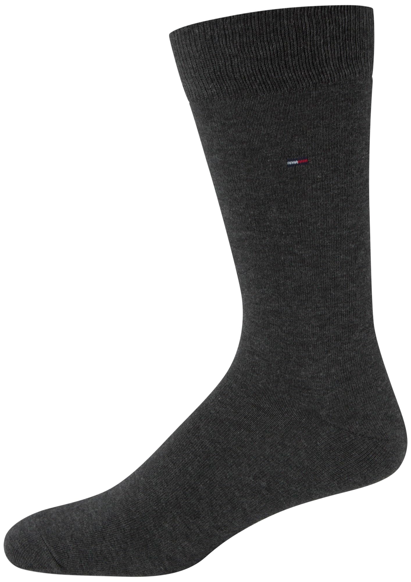 Tommy Hilfiger Calcetines de vestir para hombre, 5 pares de calcetines de vestir ligeros y cómodos, de tela reforzada, para hombre (7-12)
