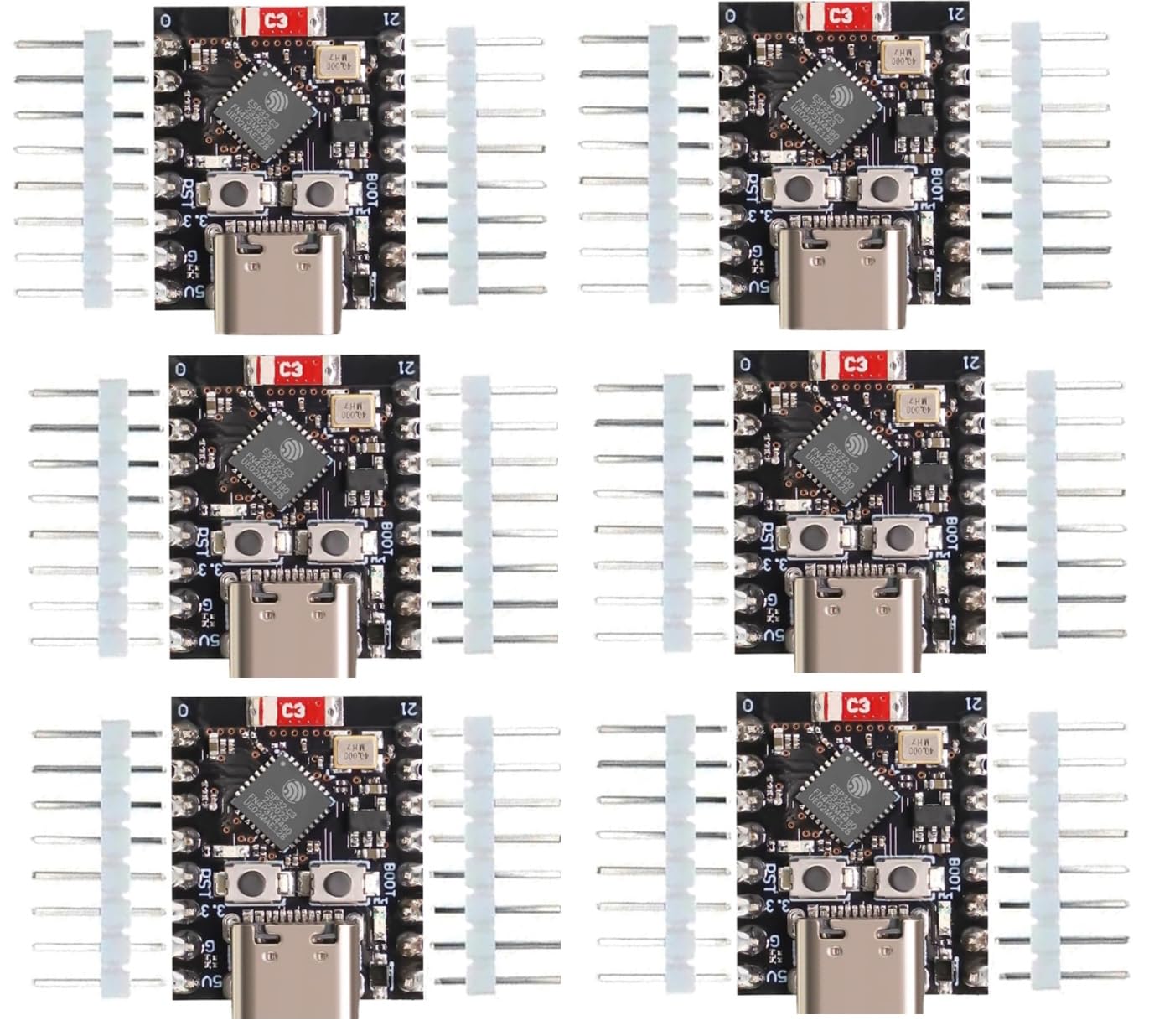 Schede ESP32-C3 Mini Diymore - 4 Pezzi Con WiFi E Bluetooth - Low Power Per IoT E Smart Home - Foto 3