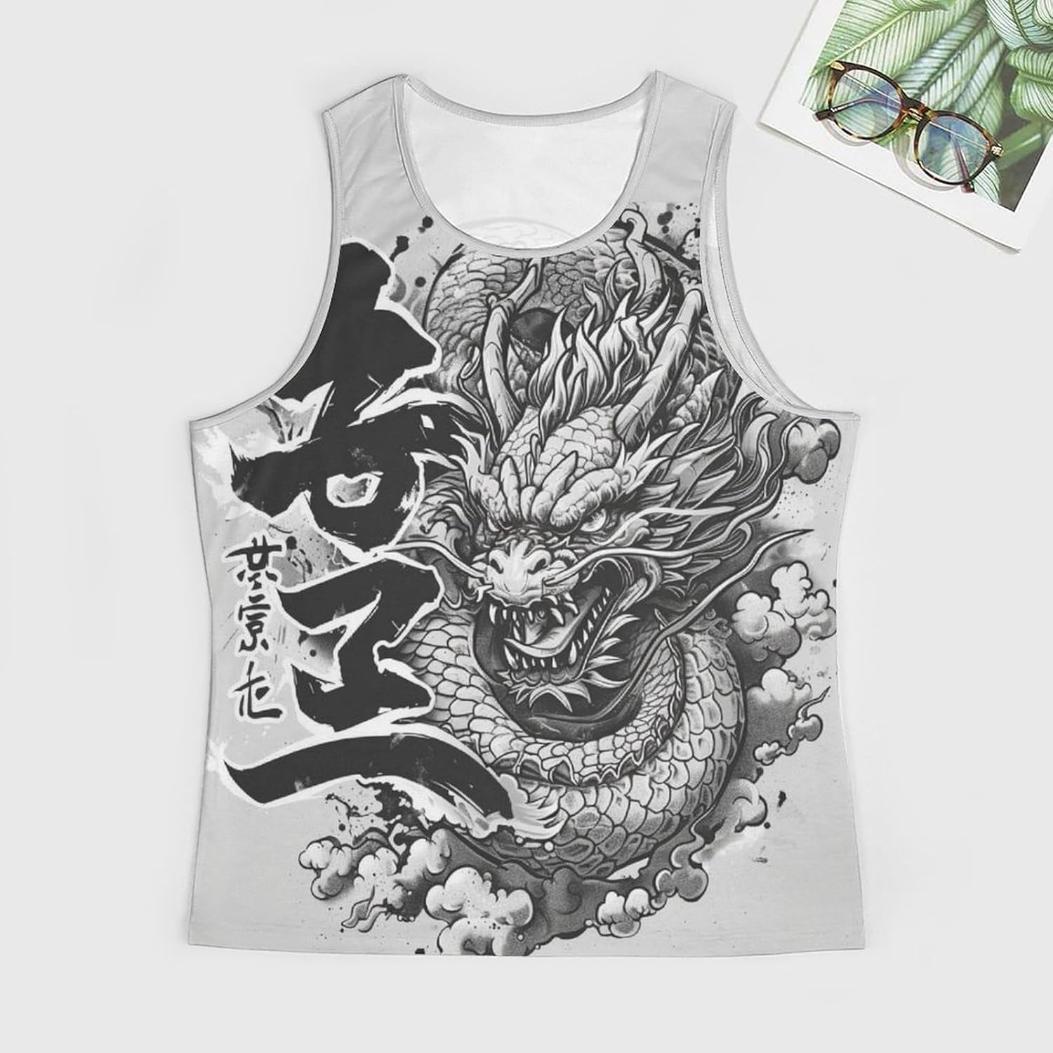 Mens Tank Top 3D Print Casual Summer Sleeveless Shirts Gym Workout Breathable Quick Dry Lightweight Sportswear - Image 3