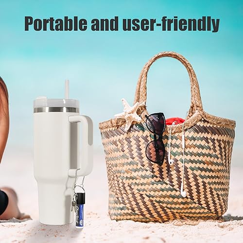 Miniatura 5 de K TOMOTO Chapstick - Tapa de repuesto para Stanley Cup de 40 onzas, accesorios portátiles, cubierta de soporte para bálsamo labial, soporte para