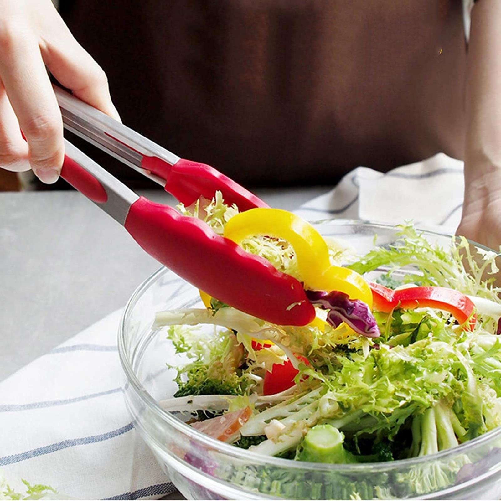 Langlebiges Küchenutensilien-Set - Kochutensilien-Set - Silikon-Küchenutensilien - Antihaft-Kochgeschirr mit Spachtel-Set - Küchenhelfer Kitchen GAD