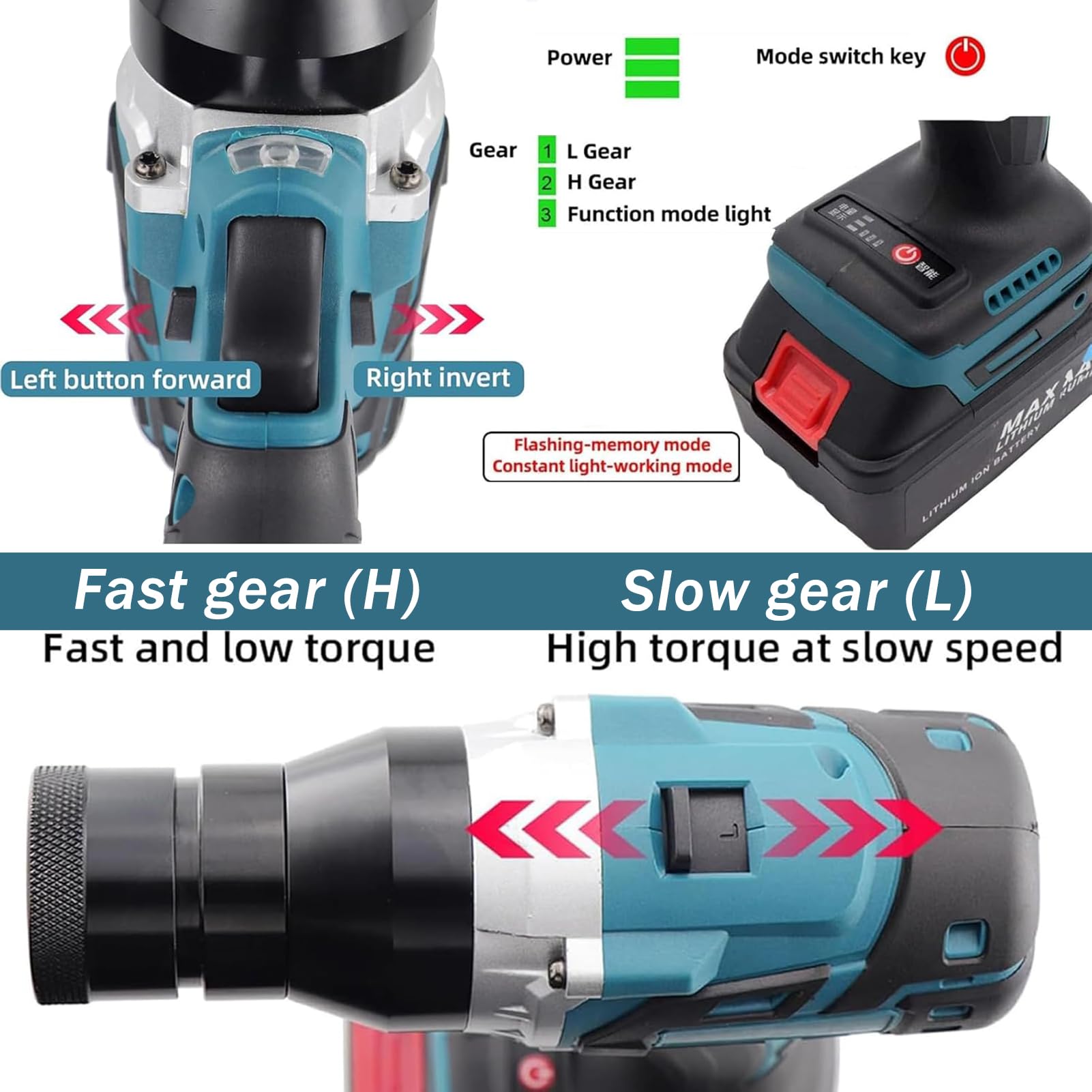 Remachadora inalámbrica portátil | Remachadora de Tuercas | para Tuercas M3 M4 M5 M6 M8 M10 M12 | Pistola de Tuerca Remache automática | para remachar sin Esfuerzo