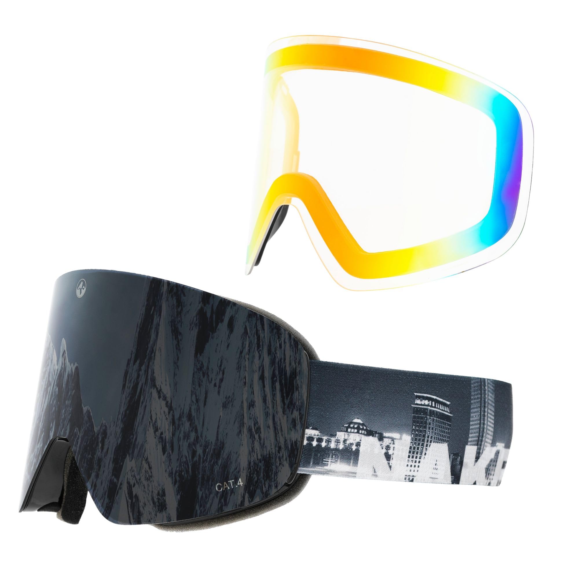NAKED Optics Occhiali da sci da snowboard