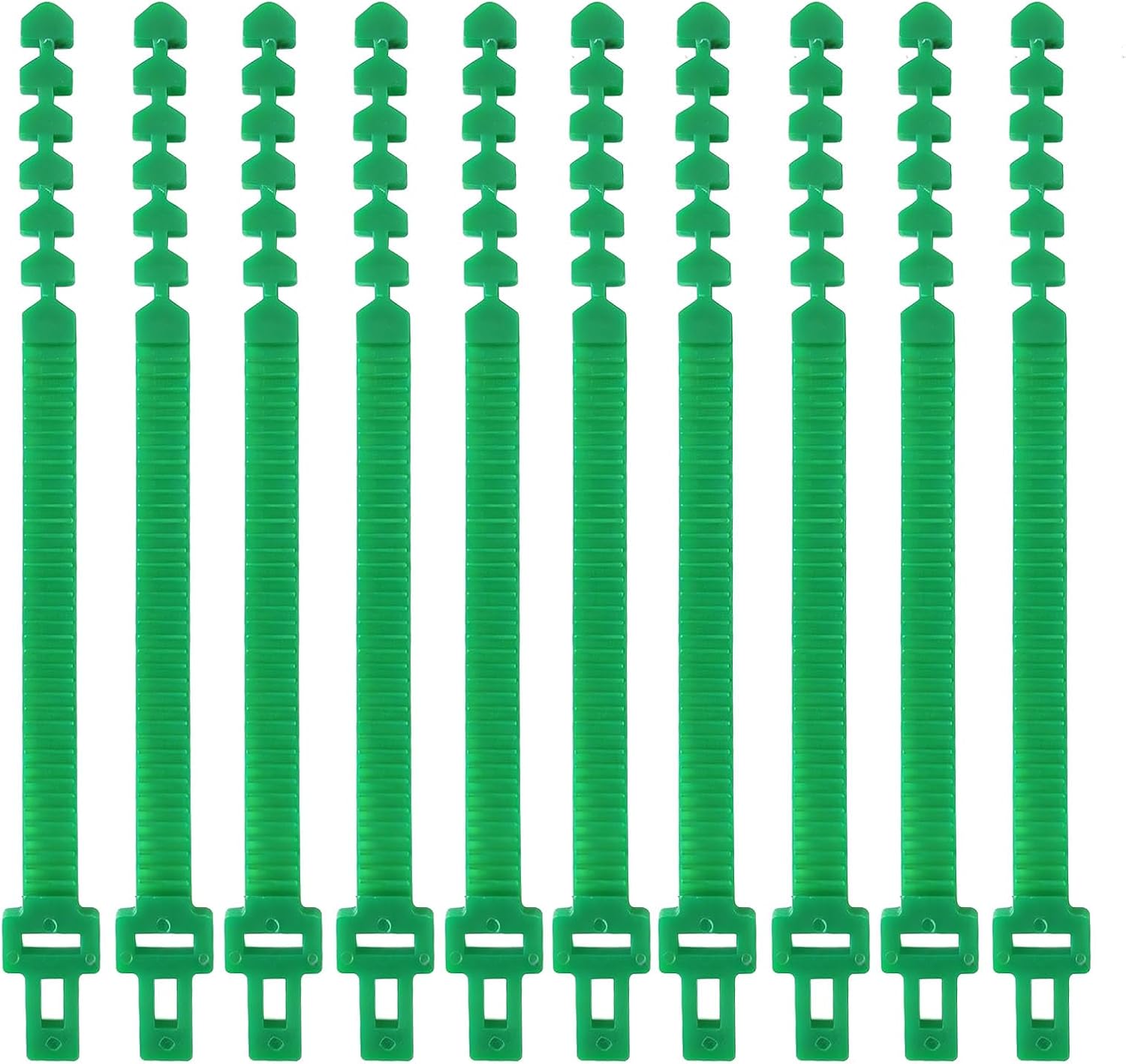 13.5 Inch Adjustable Tree Stake Support Bands, Interlock Tree Straps