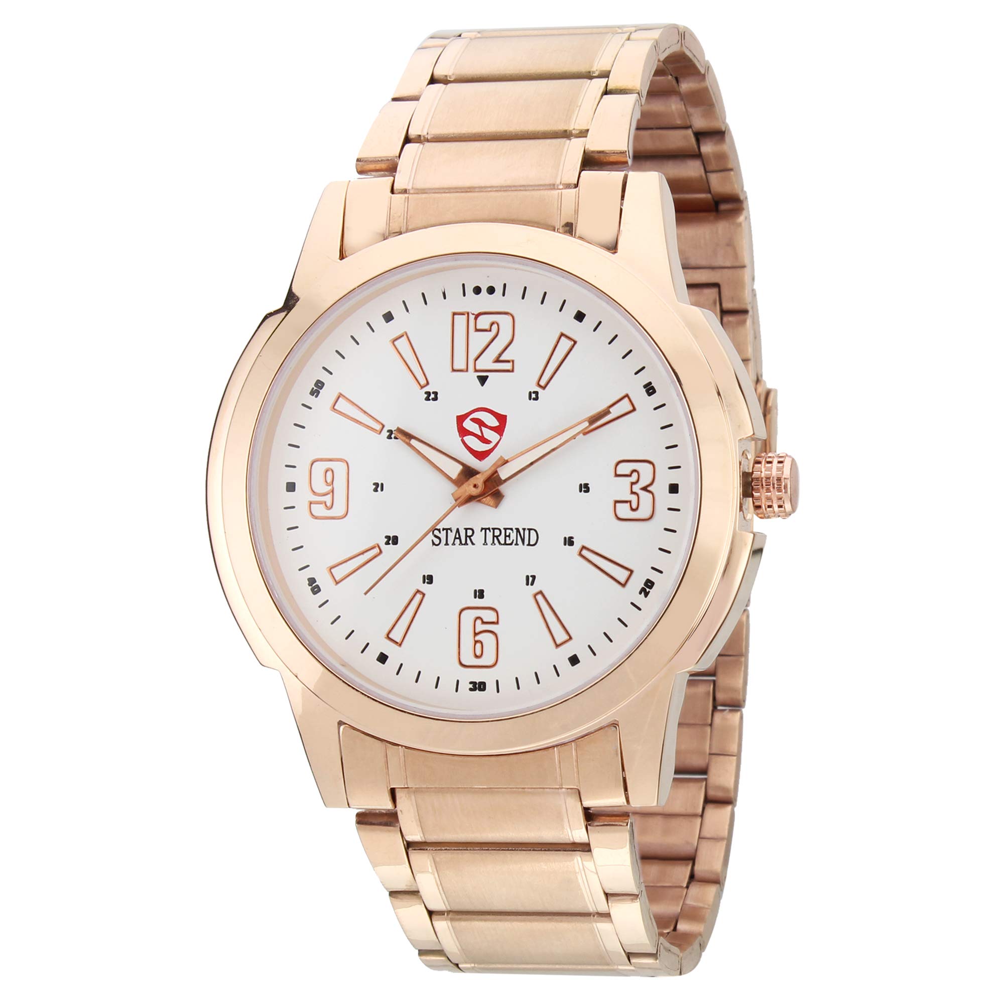 Star Trend ST-6018 Rose Gold Watch for Mens|Boys (B0893TRSV6) Amazon Price History, Amazon Price Tracker