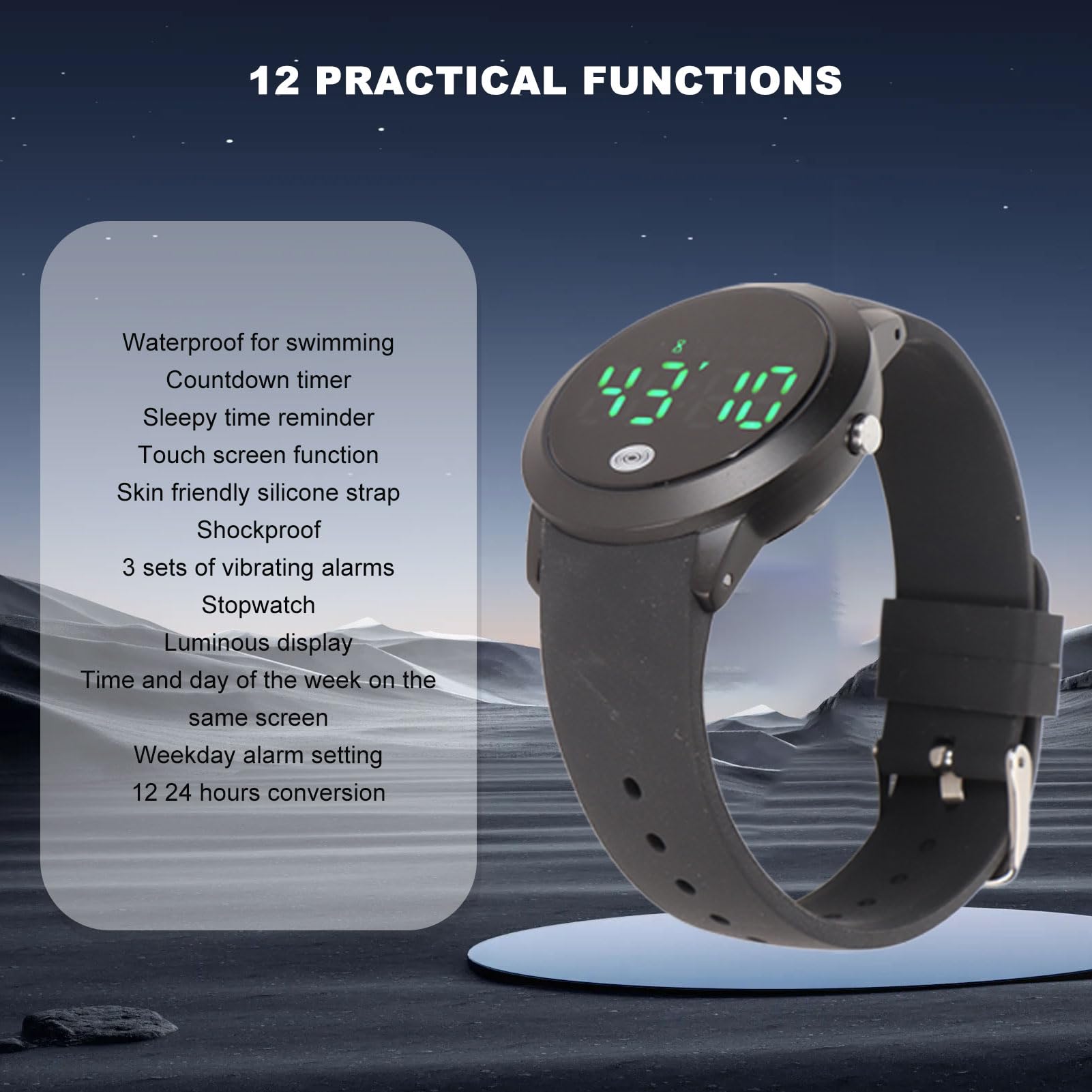 Kunststof horloges | Horloge met kunststof band