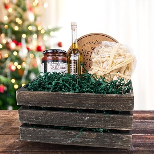 Miniatura 208 de MagicWater Supply - 1 libra - Naranja - Relleno de papel de corte arrugado ideal para envolver regalos, relleno de cestas, cumpleaños, bodas