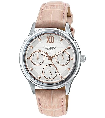 Casio Enticer Analog White Dial Women's Watch - LTP-E306L-4AVDF (A1000)