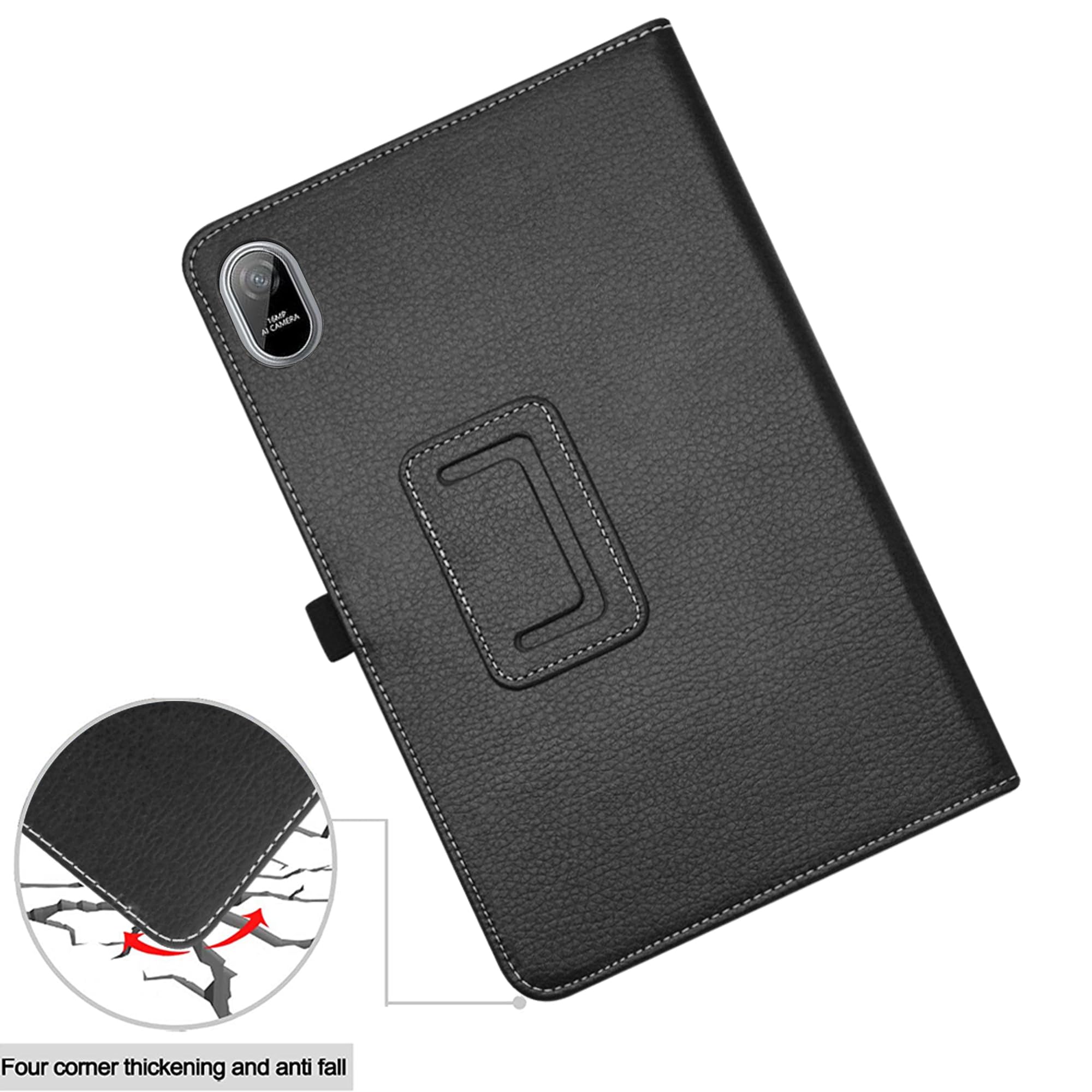 Custodia per Blackview Tab11 Wifi, PU Pelle Slim Flip Case Cover