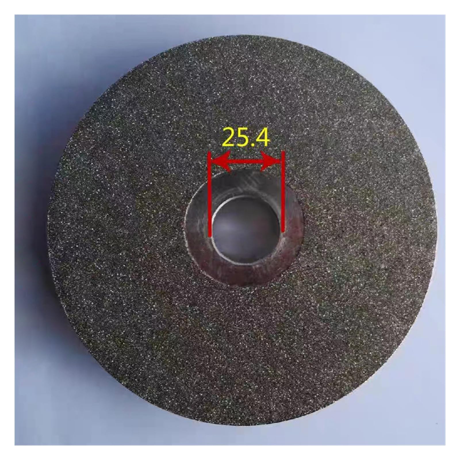 Muela de diamante con orificio de 6" pulgadas, 150 mm x 25,4 mm, for disco de pulido de aleación de jade de vidrio(60)