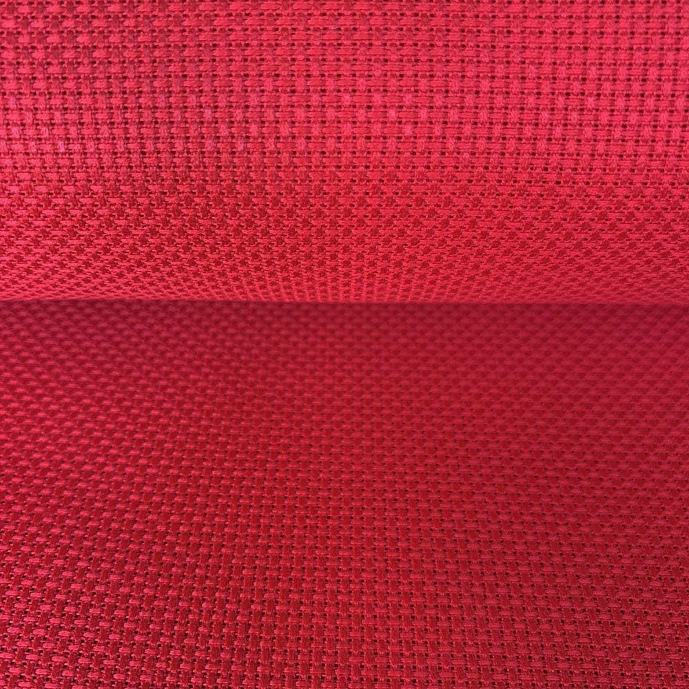 14 Count Aida Cloth Embroidery Counted Cross Stitch Fabric, Red, 59"W x 39"L