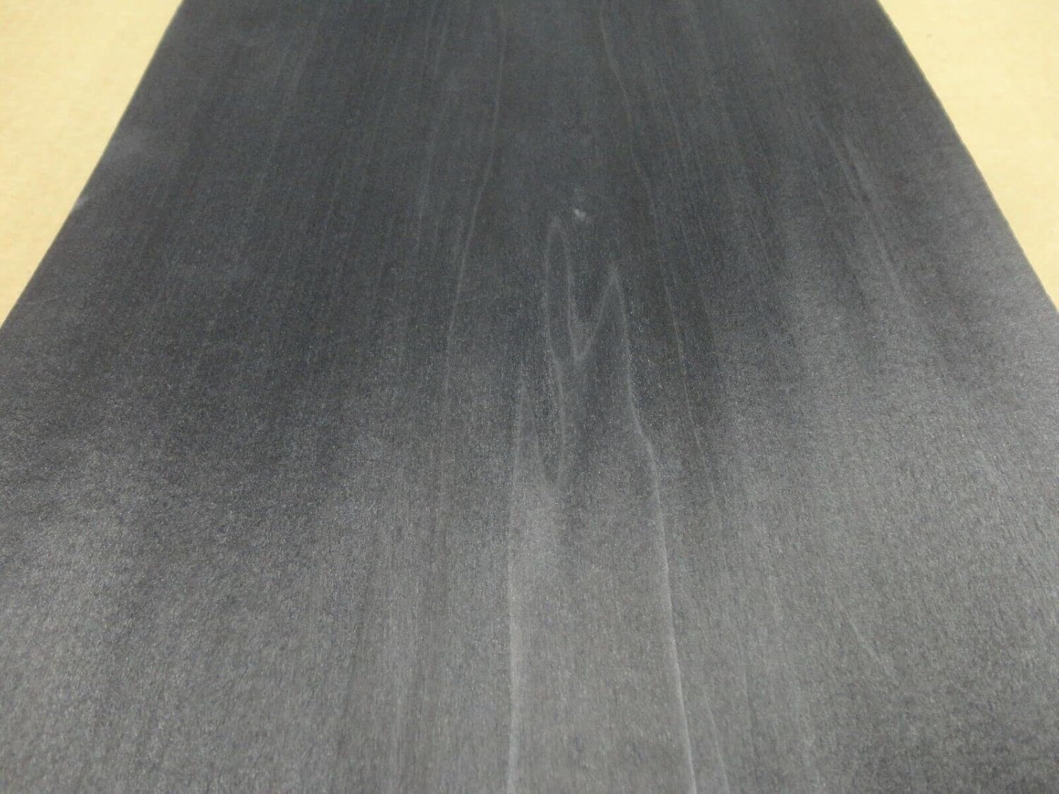 Poplar Black Dyed Wood Veneer 11" x 100" raw no Backing A Grade 1/42'' Thick #35
