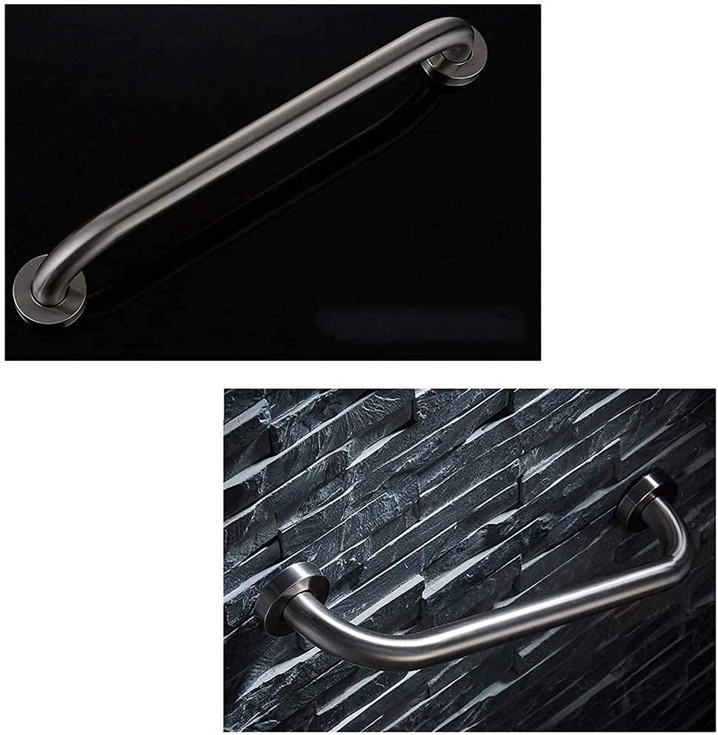 Maniglie per Doccia, ausili per WC, corrimano di Sicurezza Senza Barriere in Bagno, Barre di Supporto di Sicurezza, tiranti di Supporto Antiscivolo per disabili, Adatto per Hotel, corridoi,