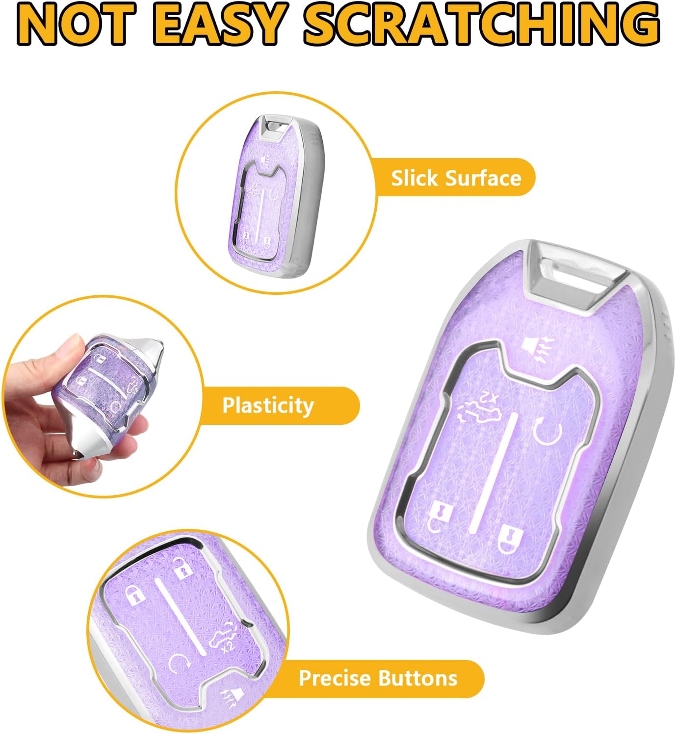 FT FUNTOR for Chevy Key Fob Cover image 3