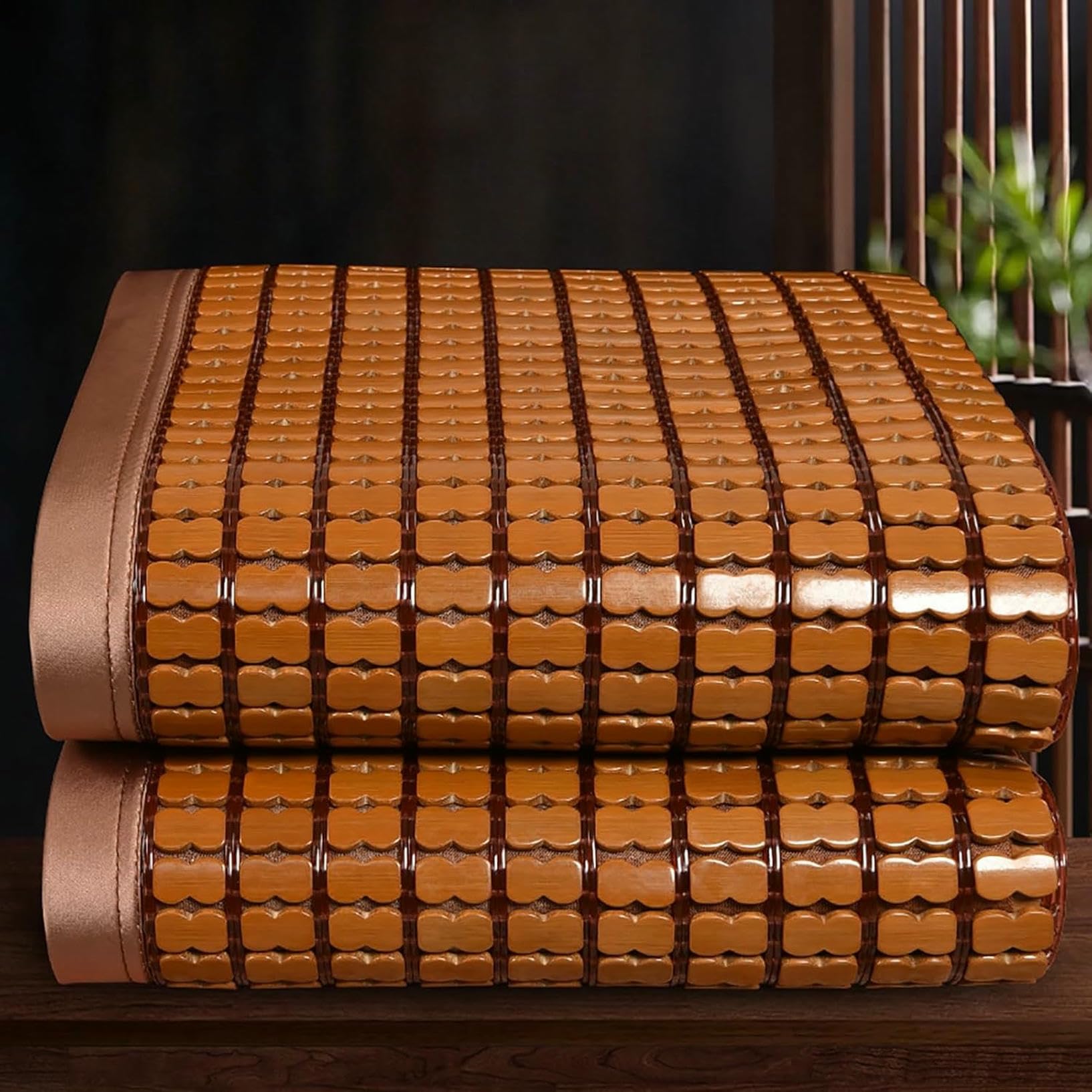 GTHTUHFD Cooling Pad For Summer Sp Bamboo Bed Mat Foldable Breathable Mattress Topper Hot Weather T Sweat Absent Cooling Mattress Protector For Optimal Sp,135 * 195cm