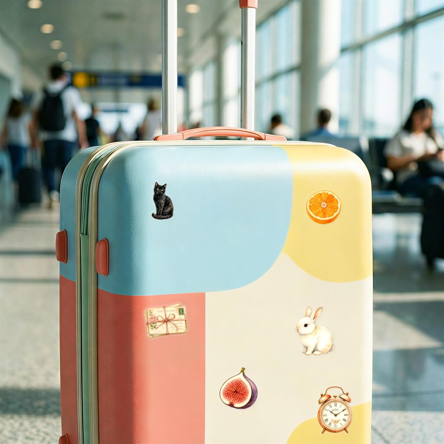 50Pcs Cottagecore Aesthetic Waterproof PET Transparent Sticker for Journal image 4