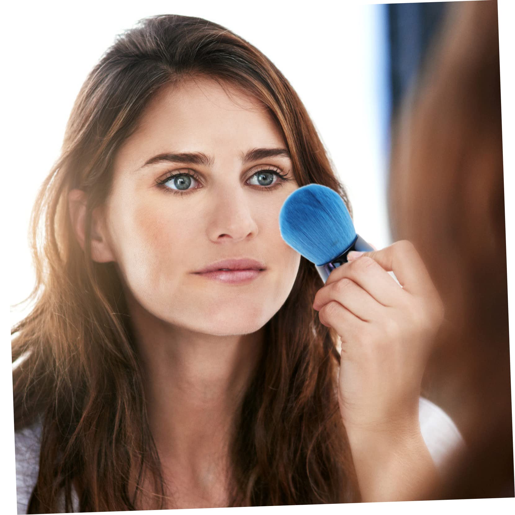 Healeved Set Di 3 Pennelli Per Il Trucco Per Il Contorno Del Viso Pennelli Morbidi Per Principianti E Professionisti Applicazione Liscia 2 Pezzi*3
