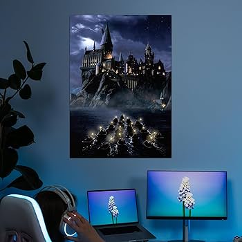 Amazon.com: Displate Metal Poster - Harry Potter - Wizarding World