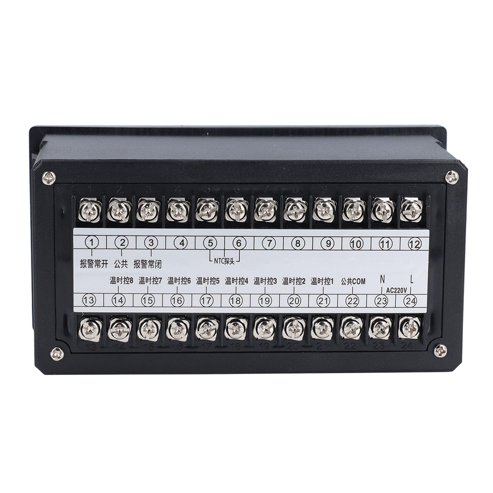 Zunate Contrôleur de Température de Refroidissement de Chauffage 8 Canaux 110-230V |Thermostat Numérique Intelligent avec Sonde pour une Régulation Précise
