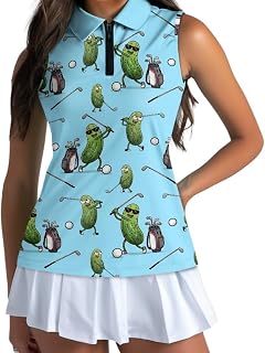 Boatee Women's Golf Sleeveless Shirt Quick Dry Women's Sleeveless Shirts Racerback Design Breathable for Golf,Tennis