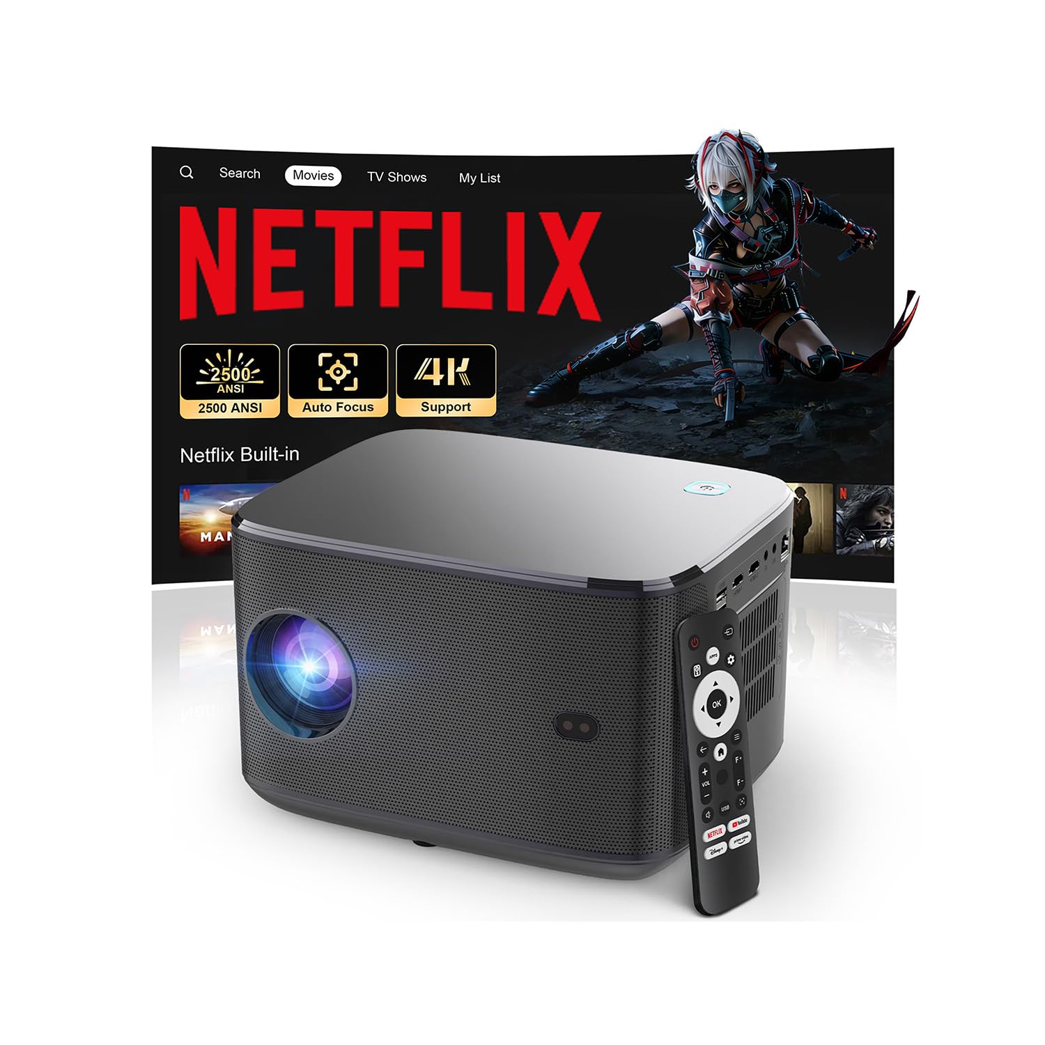 Polaring Native 1080P Projector
