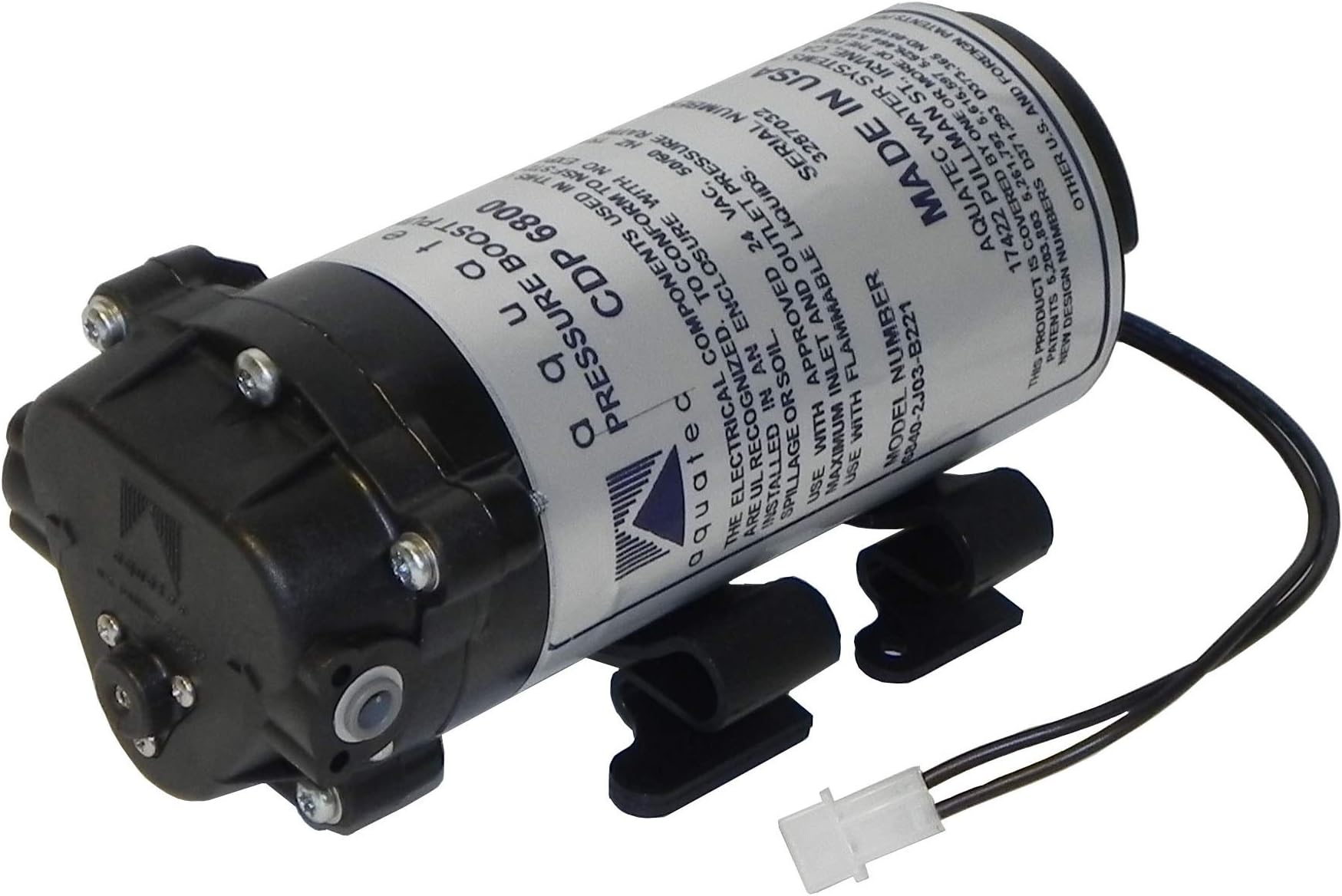 Aqua Tec Booster Pump 10-36 GPD 6840-2J03-B221
