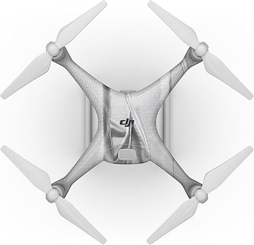 Miniatura 9 de DesignSkinz - Compatible con Drone DJI Spark - Adhesivo protector de vinilo resistente a los arañazos - Superficie de mármol pizarra V8