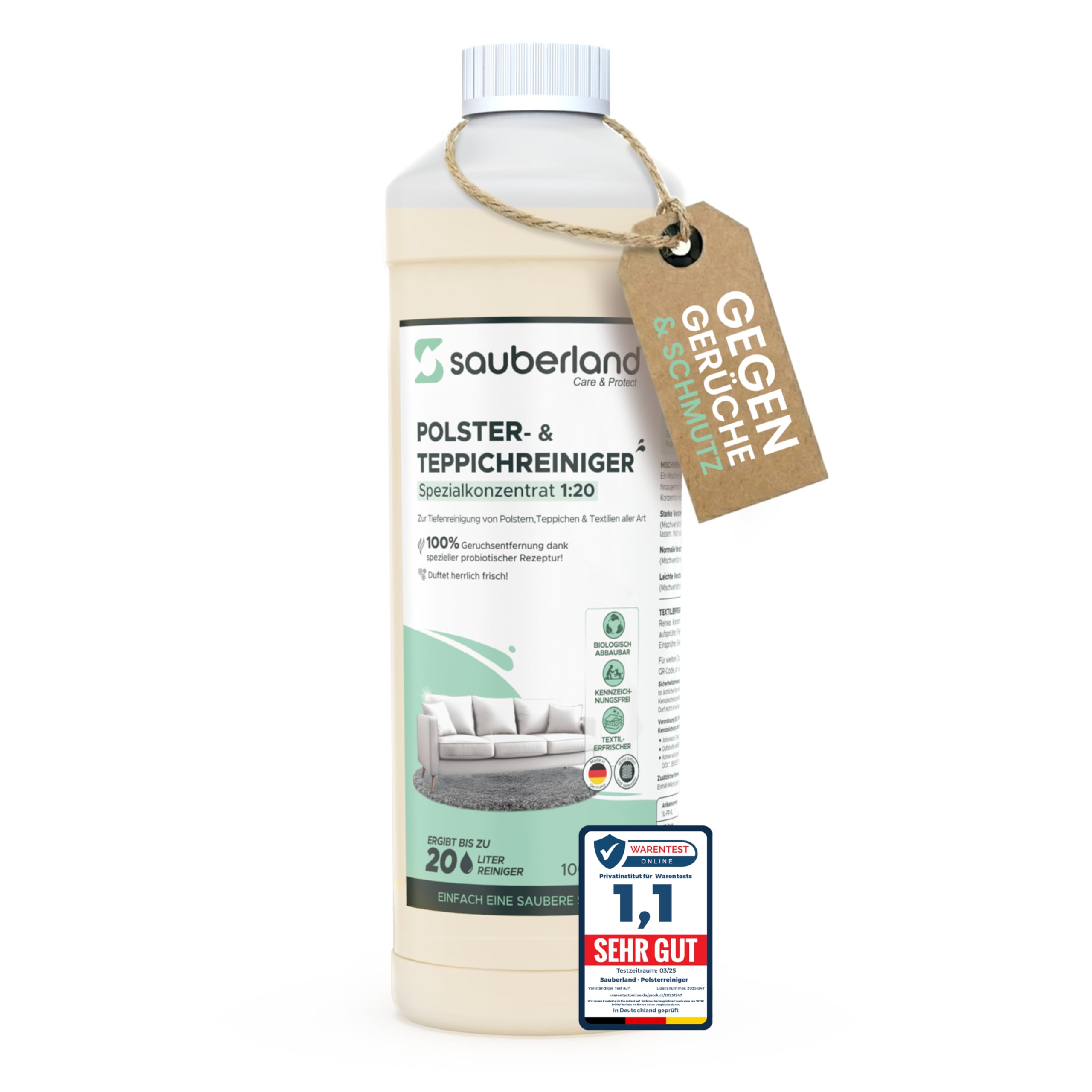 Sauberland® Polsterreiniger Parent