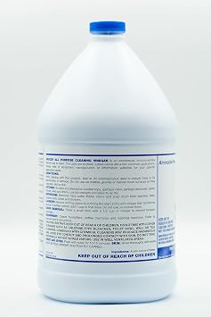 CPDI All-Purpose White Vinegar Cleaning Solution, 1 Gallon, Multi-Surface Cleaner for Hard Water Stains, Bathroom and Kitchen Surfaces, and Clothes, Effective Deodorizer