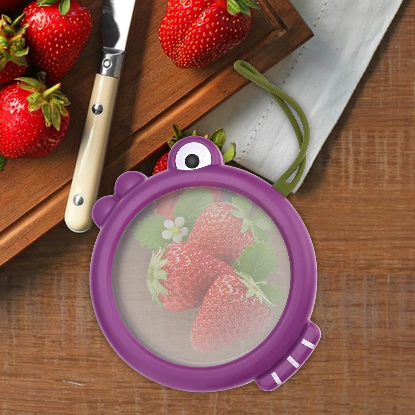 Contenitore per avanzi – salvavita ermetico a forma di pesce per preparare pasti, frutta e formaggio, riutilizzabile per avocado e pomodori per scuola, dispensa, frigorifero, viaggi